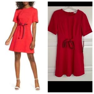 New! Nordstrom 1901 dress red poppy nwt 15184